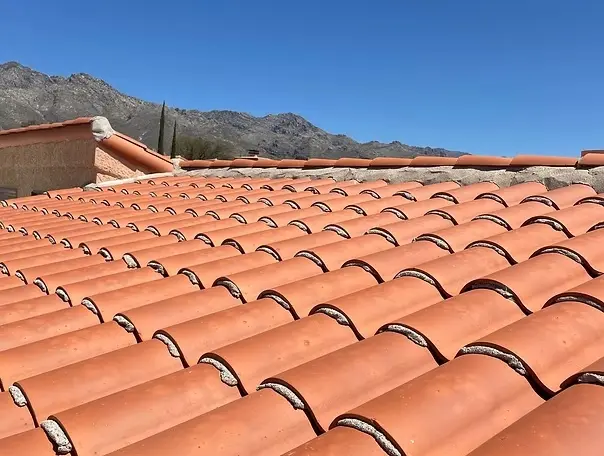 Western clay tile roof inspection